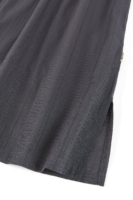 Vestido nido de abeja gris antracita