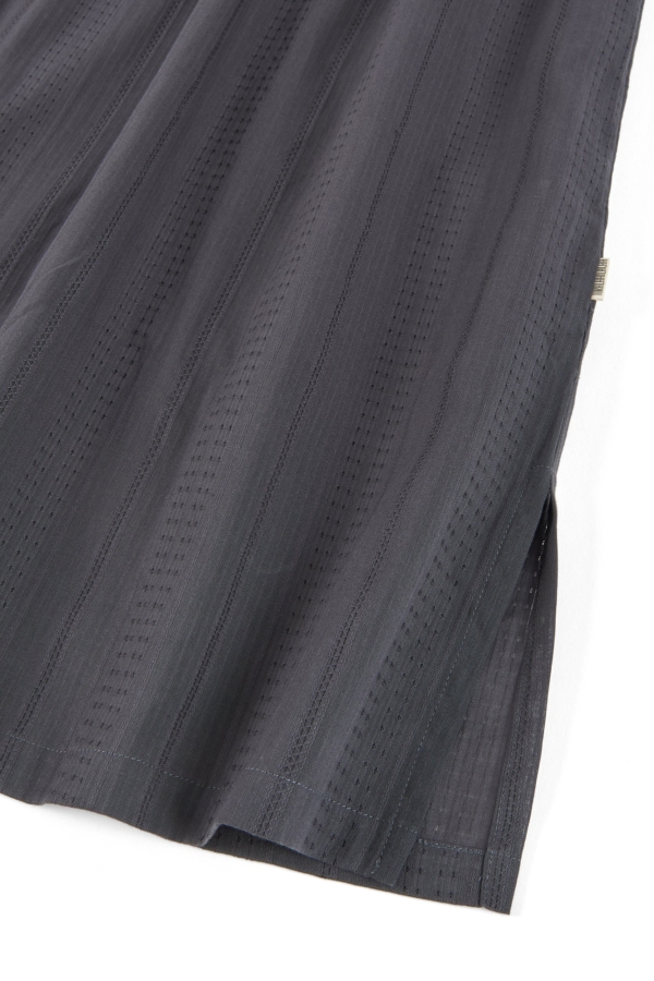 Vestido nido de abeja gris antracita