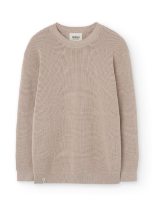 Jersey Tam blanco Magnolia en algodón orgánico