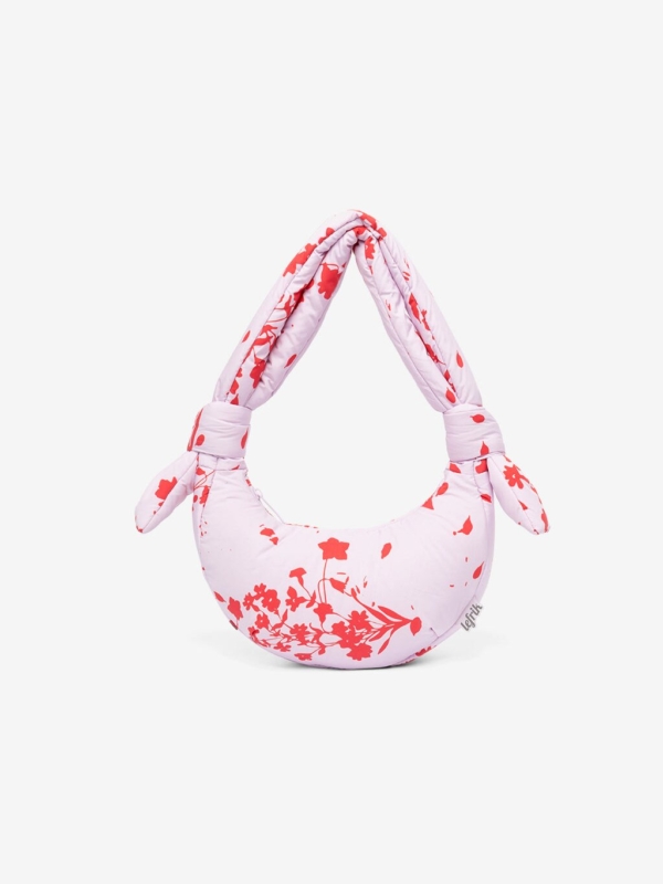 Bolso Biwa Micro Floral Pink