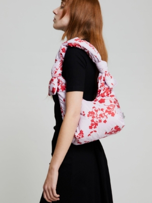Bolso Biwa Mini Floral Pink
