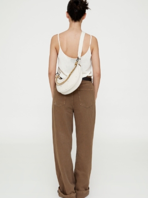 Bolso Lua Ecru Dots