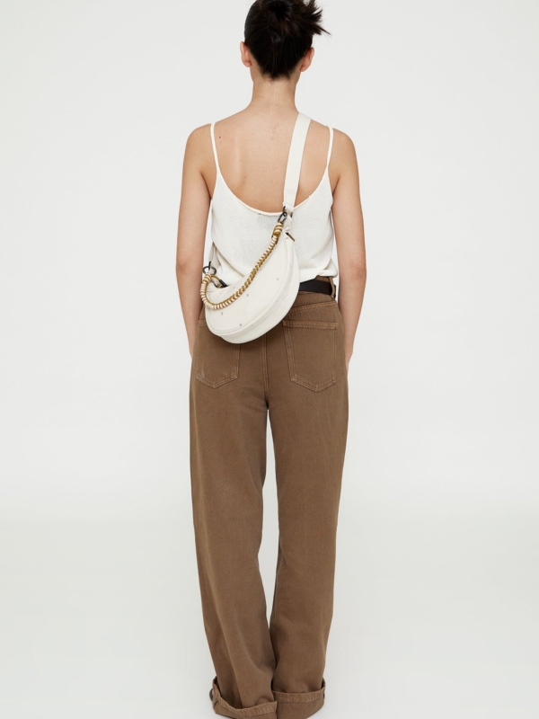 Bolso Lua Ecru Dots