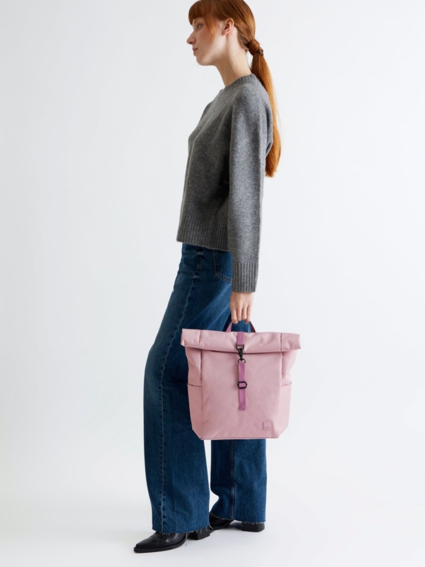 Mochila Roll Mini Mauve