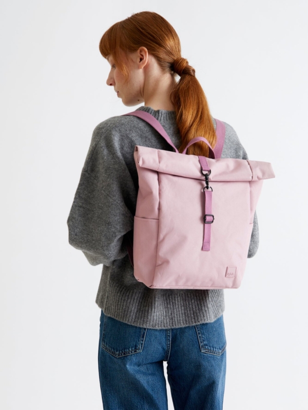Mochila Roll Mini Mauve