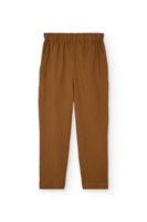 Pantalón pinzas Terracota Bijoux de Lino
