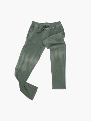 COMFY - Pantalón algodón orgánico - Verde wakame
