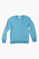 CREW - Sudadera algodón orgánico - Azul maui