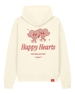 Happy Hearts Organic Unisex Hoodie