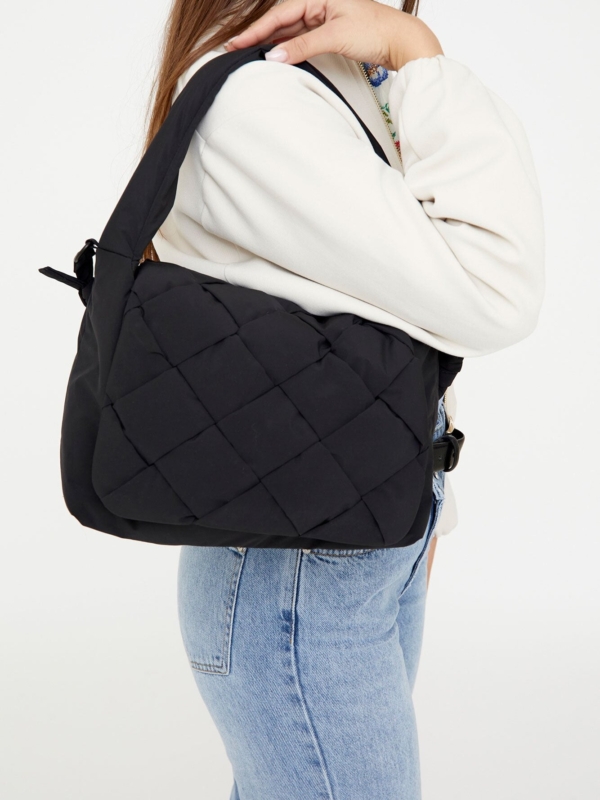 Bolso Ani trenzado Black