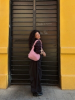 Bolso Biwa Mini Rose