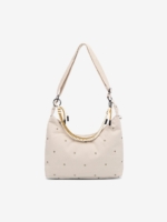 Bolso Bico Ecru Dots