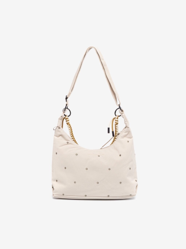 Bolso Bico Ecru Dots