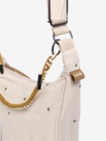 Bolso Lua Ecru Dots