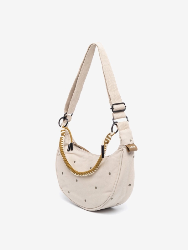 Bolso Lua Ecru Dots