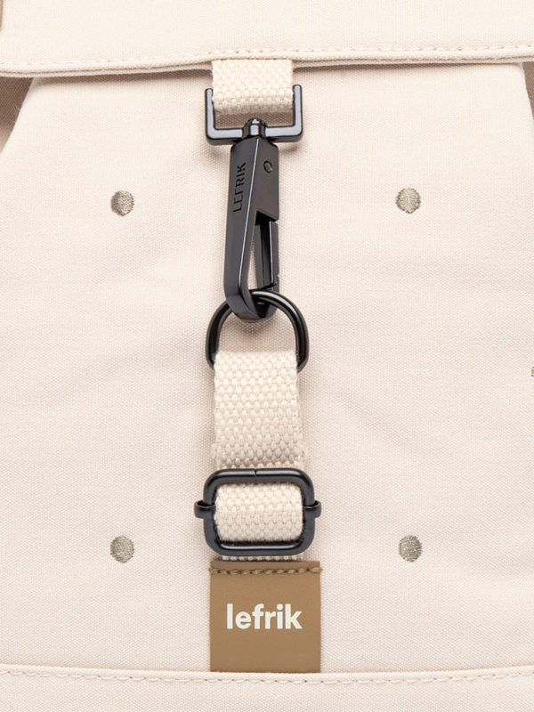 Mochila Kaut Mini Ecru Dots