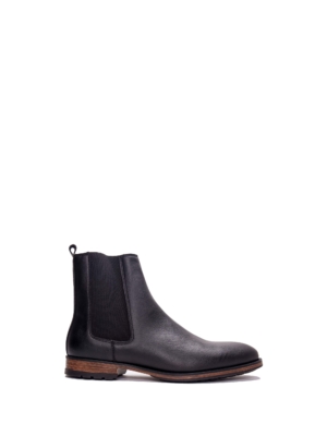 Botines Chelsea Veganos para Hombre Basti Negro