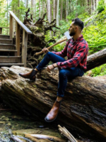 Botines Chelsea Veganos para Hombre Basti Marrón