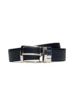 Cinturón Vegano Reversible para Hombre Alp Negro