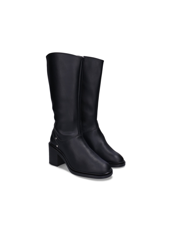 Botas Altas Veganas para Mujer Betia Negro