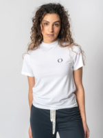 Camiseta Blanca con Cuello Redondo - Elowen