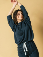 Sudadera de TENCEL™ Lyocell en Azul - Florence
