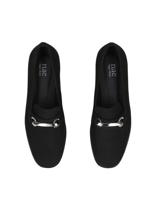 Mocasines Veganos para Mujer Anne Negro