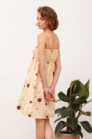 Vestido Nido de Abeja Beth Beige