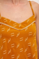 Blusa Tirantes Bibi Mostaza