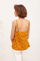 Blusa Tirantes Bibi Mostaza