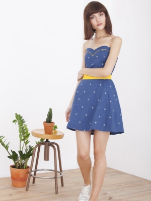 tiralahilacha-blue-strapless-neckline-hillary-dress-2