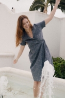 Vestido Eliette Bruma Azul