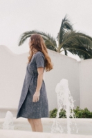 Vestido Eliette Bruma Azul