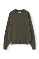 Jersey Gaudia manga murciélago verde lana merino