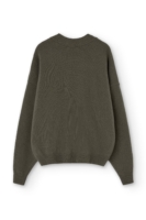 Jersey Gaudia manga murciélago verde lana merino