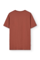 Camiseta unisex George bolsillos rojo marte