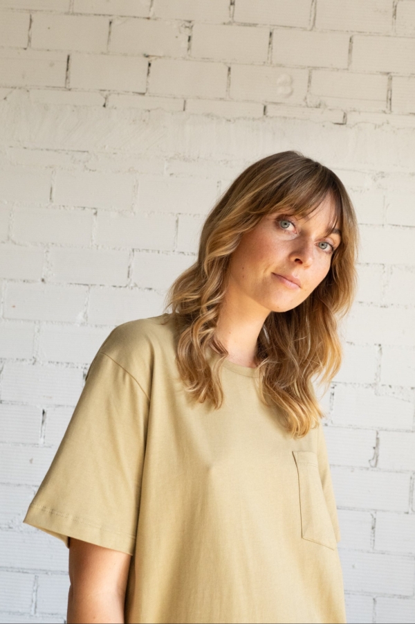Camiseta Giulia beige