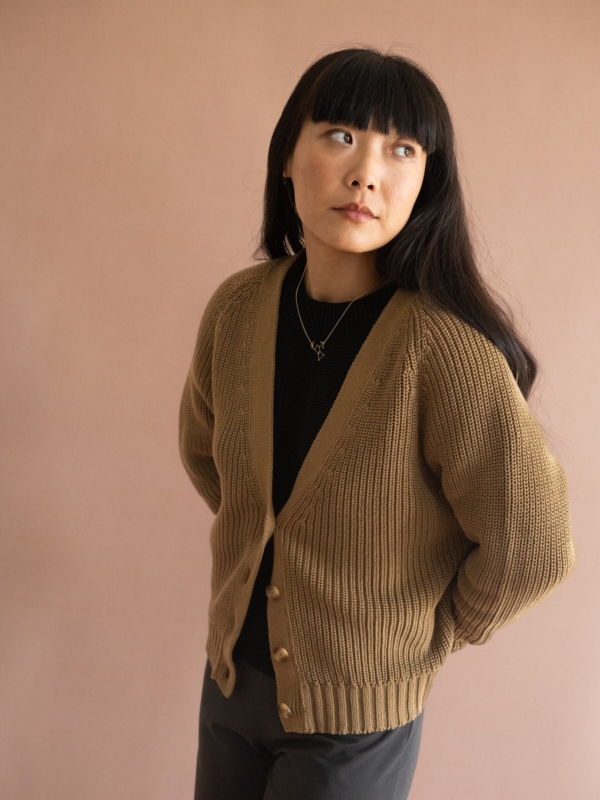 Chaqueta corta Golah marrón tierra