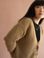 Chaqueta corta Golah marrón tierra