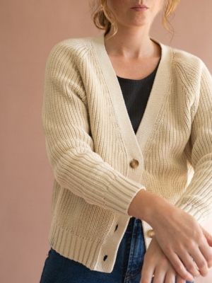Chaqueta corta Golah blanco crudo