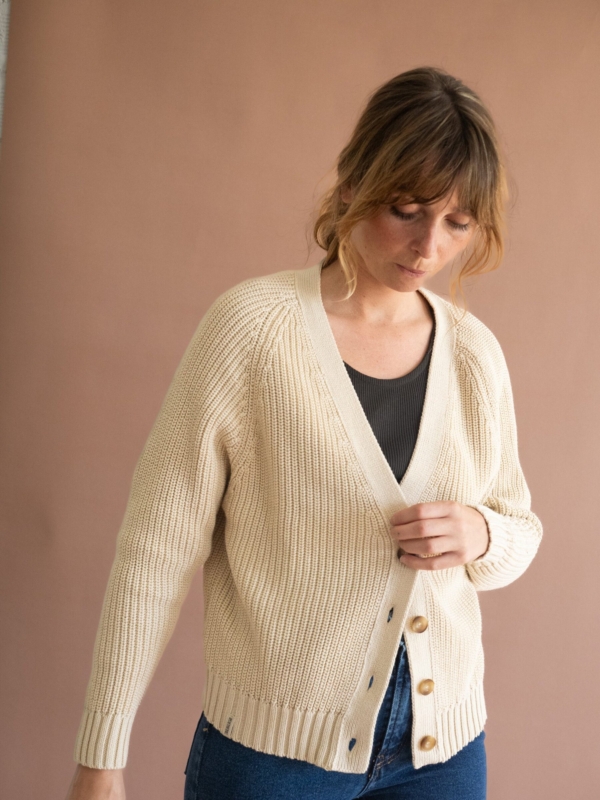 Chaqueta corta Golah blanco crudo
