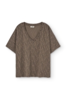 Camiseta Hada oversized marrón corteza