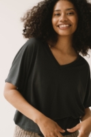Camiseta Hada oversized Tencel negro