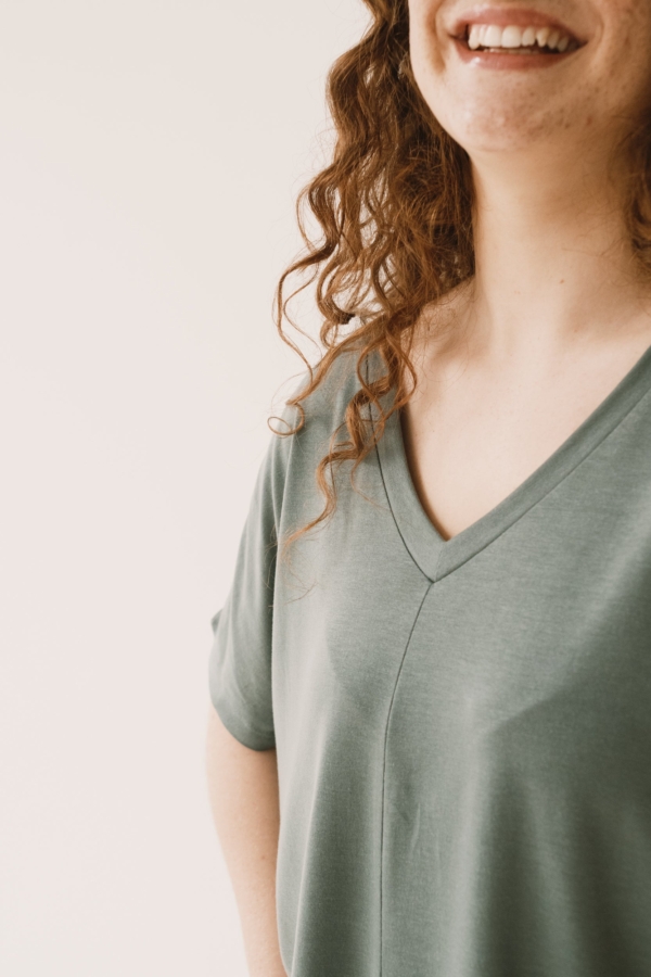 Camiseta Hada oversized TENCEL™ azul