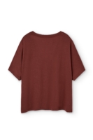 Camiseta Hada oversized Tencel rojo