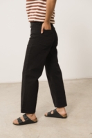 Pantalón Sailor Hani Negro Algodón Reciclado