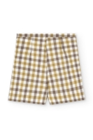 Pantalón corto Hannia Vichy algodón orgánico