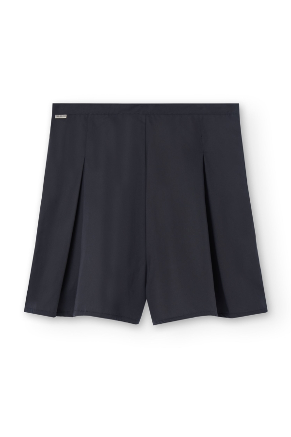Pantalón corto Hannia Tencel negro