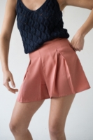Pantalón corto Hannia Tencel rosa coral