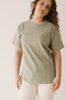 Camiseta unisex Harriet verde mimbre